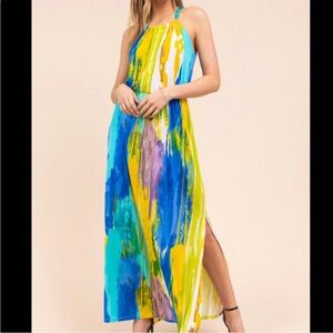 Women’s Gilli Watercolor Maxi Dress